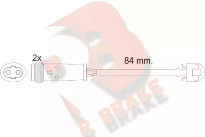 Контакт R BRAKE 610484RB